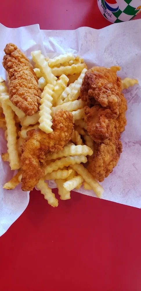 2 Piece Chicken and Fries